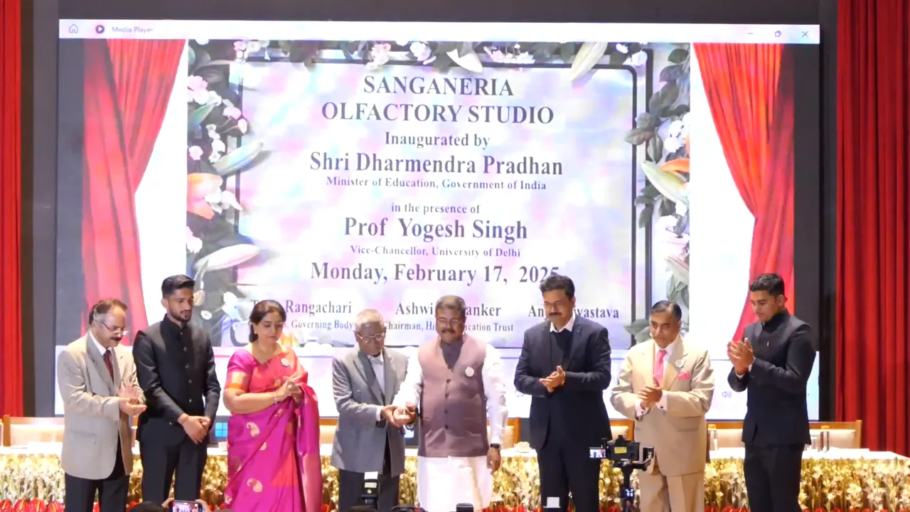 Inauguration of Sanganeria Olfactory Studio