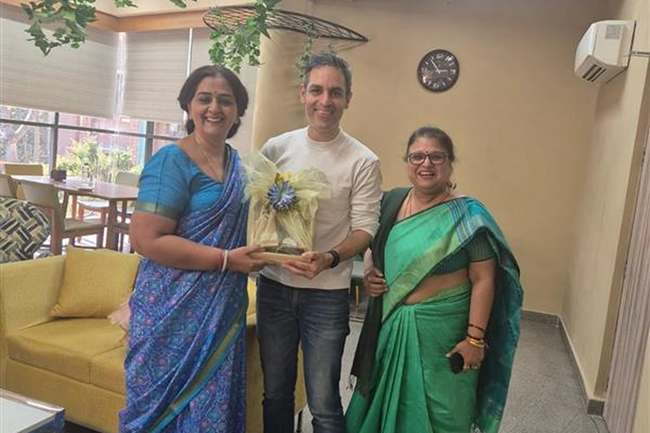 Visit of Mr. Ankur Warikoo, Distinguished Alumnus of Hindu College